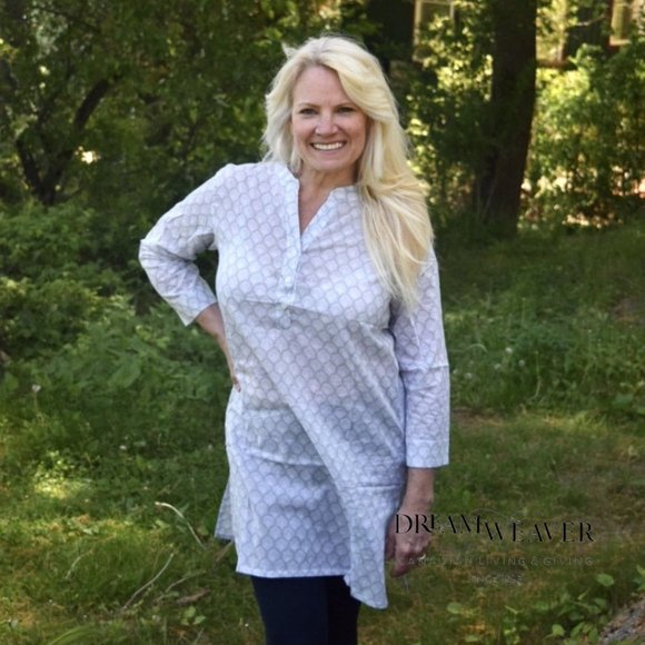 Yuri Cotton Tunic - Picture 3 of 6